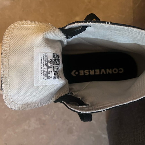 Converse Move platform retro δίπατα μποτάκια μαύρα 39 σαν καινούργιο