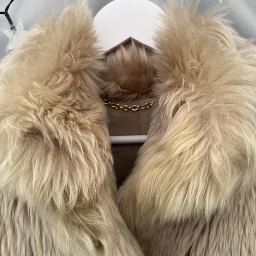 Tuscany Lamb Coat used, size L 42