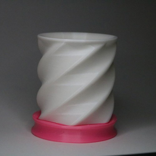 Spiral 3D Printed Pencil Holder made to order