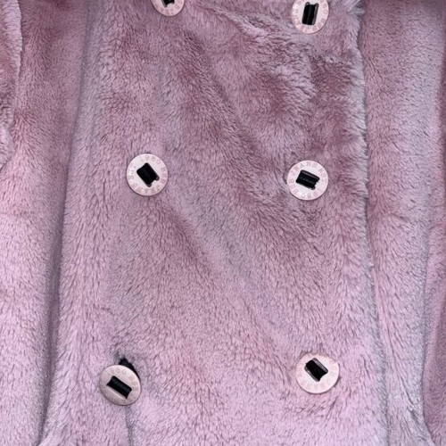 BSB faux fur pink like new, short jacket