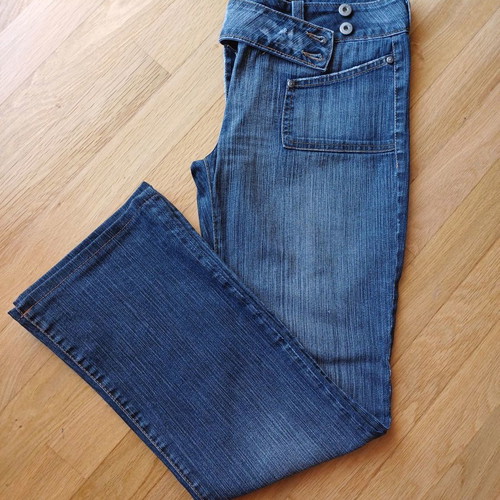 Jeans low-rise used, bootcut fit, size EUR42