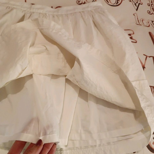 Zara white skirt like new, size S