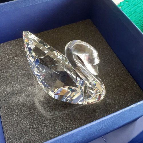 Swarovski Soulmate Huge Crystal Swan New Decorative Limited Edition