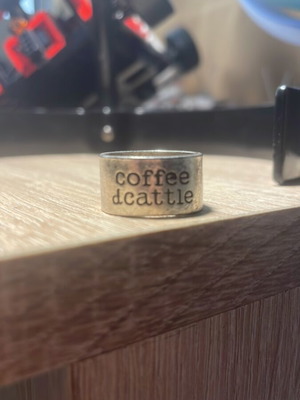 Coffee Dcattle Ring like new