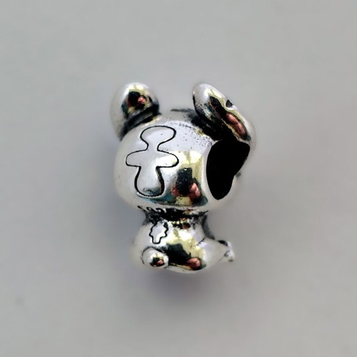 Charm Stitch silver S925 with purple enamel Disney new