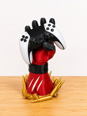 Deadpool 3D Controller Stand with Bullets Marvel