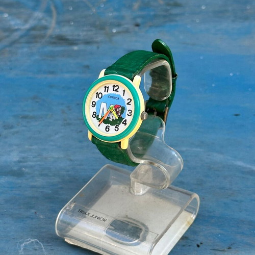 Vintage Condor children's watch green