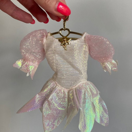 Hasbro Fairy Princess Sindy Dress 1990s used, sparkling white