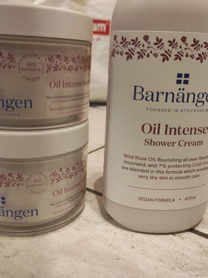 Barnängen Oil Intense body balm x2 and shower cream x1 new