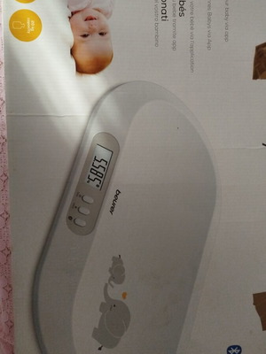 Ζυγαριά μωρού Beurer με Bluetooth και εφαρμογή Babycare
