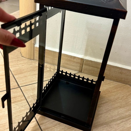 Bronze Floor Lantern like new