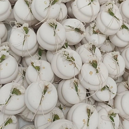 Macaron bonbonniere made of artistic plaster new