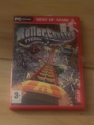 Rollercoaster Tycoon 3 used, with manual for PC