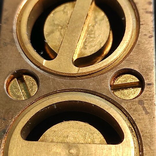 Mechanical mod black gold 2x18650 used