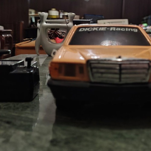 Mercedes-Benz W126 Dickie Racing Vintage Remote Control Car used