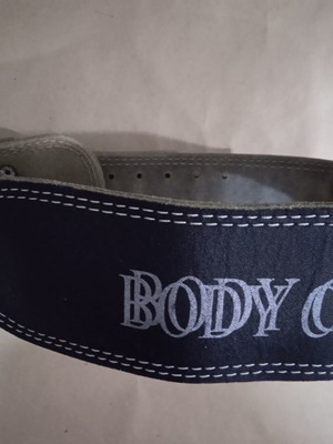 Body Club gym belt used leather medium-small