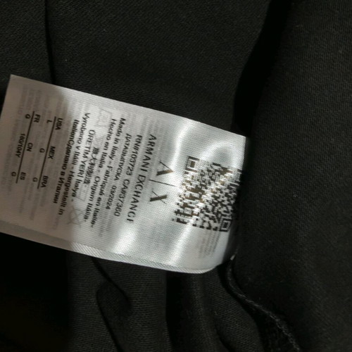 Armani Exchange t-shirt Large new black