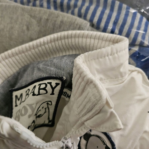 Children's jacket used, white for about 18 months