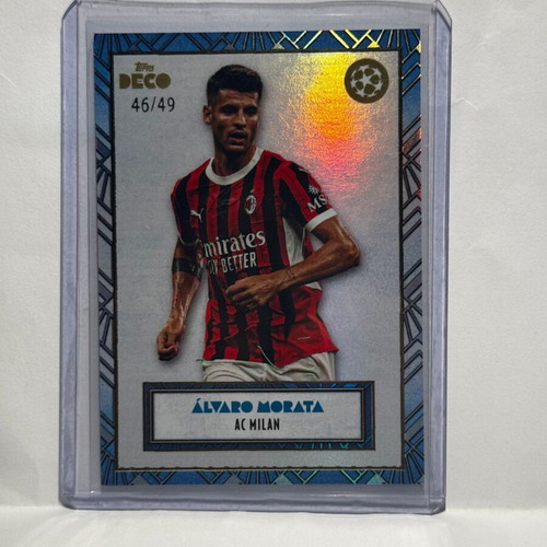 2024-25 Topps Deco Alvaro Morata card new
