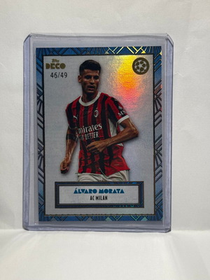 2024-25 Topps Deco Alvaro Morata card new