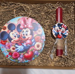 Minnie-Mickey Candle Set!