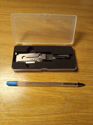 Lishi KW5 2-in-1 tool for Kwikset locks like new