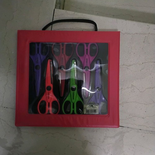 Craft scissors set of 6 with zigzag cuts new