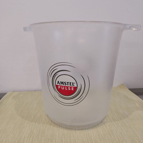 Ice Buckets Bacardi Absolut Amstel set used