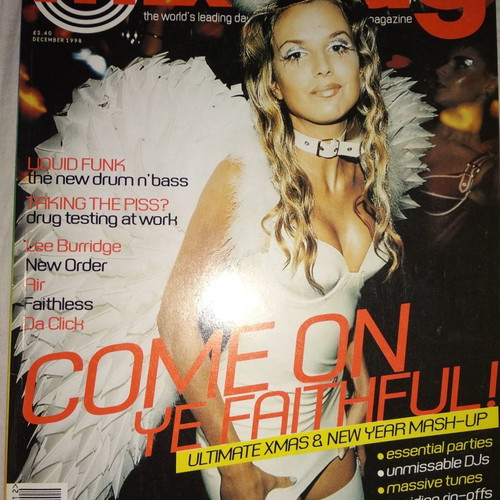 Mixmag December 1998 used, very good condition