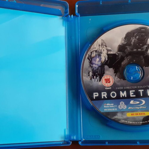 Prometheus Blu-Ray like new, sci-fi horror with English subtitles