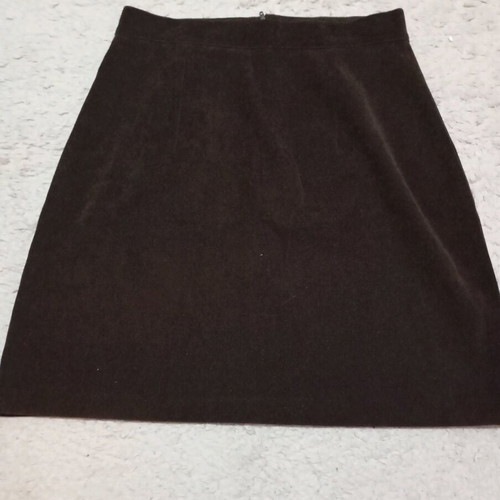 Velvet vintage brown skirt like new, worn