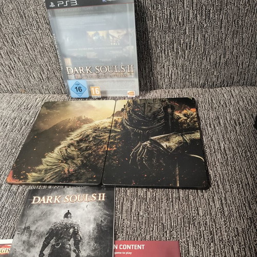 Dark Souls 2 Black Armour Steelbook edition PS3 like new