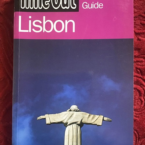 Time Out Lisbon guide used, English