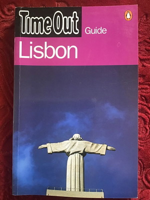 Time Out Lisbon guide used, English