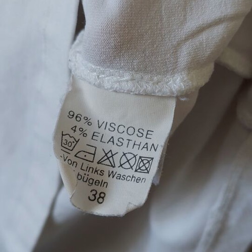 White T-shirt medium size used for women
