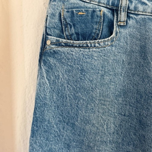 Zara women's high-waisted light blue jeans size 36