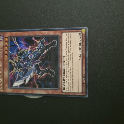 Kaiser Vorse Raider 1st Edition card like new