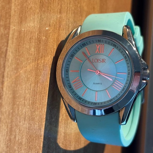 Loisir women's watch with turquoise strap like new