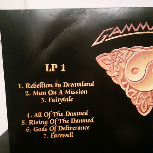 Gamma Ray Land Of The Free 2×LP used, metal