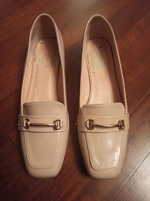 Women's shoes used, size 41, beige