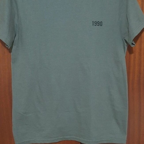 Khaki short-sleeve t-shirt new, size L, unisex