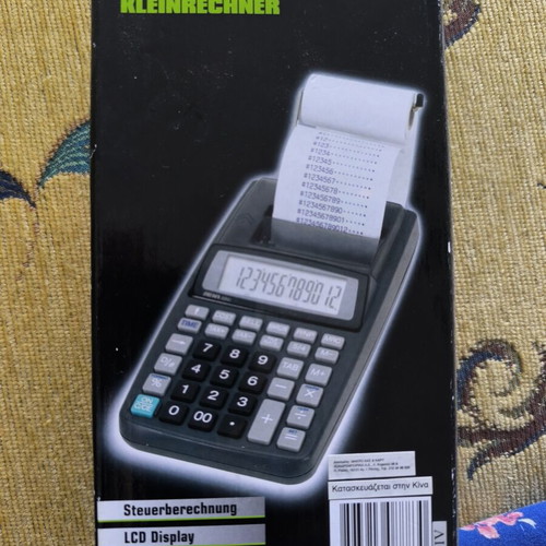 Sigma HR 41 portable calculator like new with box