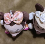 Λούτρινα Minnie μεταχειρισμένα, σετ 2 τεμαχίων