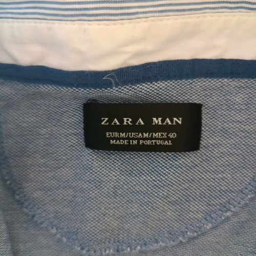 Zara medium Polo shirt like new, light blue