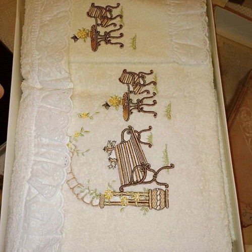 Towel set new, body face and hands