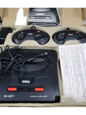 Sega Mega Drive II σαν καινούργιο, ολοκληρωμένο στο κουτί με χρυσή εγγύηση Zegetron