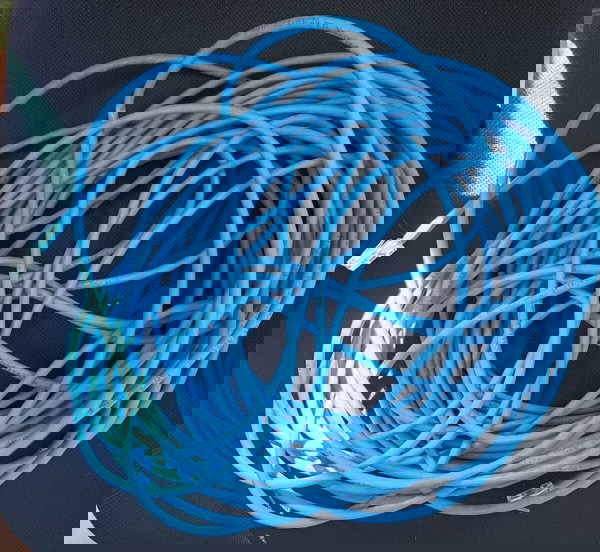 U/UTP Cat.6 Καλώδιο Δικτύου Ethernet 22m μπλέ