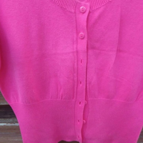 Cardigan Promod like new, size S, fuchsia