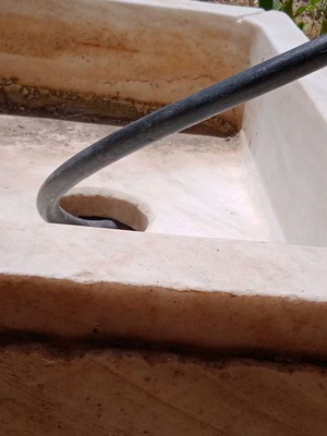 Marble sinks used, 4 sinks and 2 marble slabs