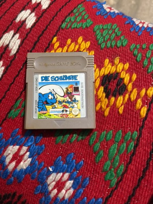 Die Schlümpfe κασέτα Game Boy, γερμανική έκδοση